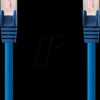 CCGL85221BU10 Patch cable, Cat.6, S/FTP, 1 m, blue