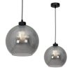 Lampa wisząca SOFIA SMOKED 1xE27 MLP6577 Milagro