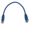 Kabel Patchcord Utp5 0,25M Niebieski