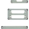 Adapter plate for heavy duty connectors, 1666470000