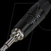 RTP2C-BAG 3.5mm mono 2-pin jack plug, black housing