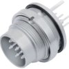 Panel plug, 19 pole, THT, screw locking, straight, 09 0463 290 19