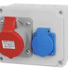 Rozdzielnica budowlana 16A/5P 1x230V RSBO.011