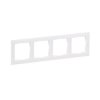 SUNO Ramka czterokrotna biała 721504