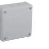 Puszka n/t hermetyczna 118x118x46mm IP55 szara 051-03 68556
