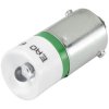 EAO 10-2509.1145 LED single T3 1/4 BA9s green 12VAC/DC 15mA bridge rectification