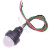 Led z przewodami Fi.20 230V AC RG czer./ziel.