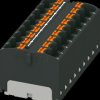 3273848 PTFIX distributor block, 18x4, black