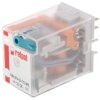 Przekaźnik mocy 12V dc 4PDT Relpol 900mW, Wciskane 160Ω Wciskane