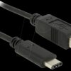 83601 USB type C plug > USB 2.0 B plug, 1.0 m