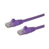 StarTech.com N6PATC3MPL 3m CAT6 Ethernet Cable - Purple CAT 6 Gigabit Ethernet