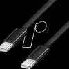 CU0231 Sync and charging cable, USB-C -> C, 1.0 m, black, magnetic