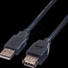 02.11.47 USB 2.0 cable, USB type-A connector to USB type-A port, 0.8 m.