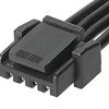 Molex Kabel przewód-płytka 6 45111 Żeńskie 50 V ac, 50V dc Micro-Lock Plus 150 mm 4 Czarny Żeńskie Micro-Lock Plus