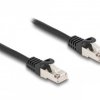 kabel LAN Delock 80190, 1 szt., RJ50, S/FTP, 5.00 m, czarny