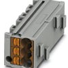 Shunting honeycomb, push-in connection, 0.14-2.5 mm², 1 pole, 17.5 A, 6 kV, gray, 3270423