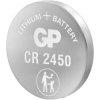 GP GPCR2450STD916C1 CR2450 3V 600mAh Lithium Button Cell Battery
