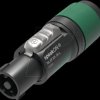NL4FXX-W-L Speakon cable socket, 4-pin, screw terminals