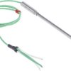 Termopara z izolacją mineralną K średnica 6mm długość 150mm Końcówka z gołym kablem RS PRO
