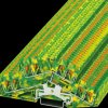 3210611 Double-deck terminal block, PTTBS 2.5 Quattro, green-yellow