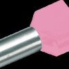187715 Twin-Aderendhülse isoliert 2x0,25 mm²/8 mm, violett, 100er Pack