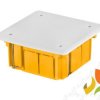 Puszka podtynkowa Install-Box 105x105x50 do regipsu niepalna żółta 0262-0N ELEKTRO-PLAST NASIELSK