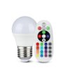 Żarówka Led 3,5W E27 G45 Rgb+6400K Ściemnialna 320Lm 180St. A+ (Sterowanie...