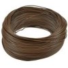 Przewód montażowy LgY 0.35 mm² brązowy
