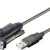 Goobay podłączenie szeregowe adapter [1x Złącze męskie USB typu A - 1x złącze męskie D-SUB 9-pin] Goobay 95435 USBA auf