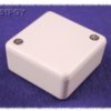 ABS miniature enclosure, (L x W x H) 40 x 40 x 20 mm, light gray (RAL 7035), IP54, 1551PGY