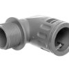 Dławnica kątowa do węża osłonowego PG13,5 IP68 SILVYN KLICK 90 stopni 13,5 szara 56000100 /50szt./