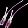 DJP-LCLCOM4-UNI-15 Duplex jumper LC-LC, OM4, 15m