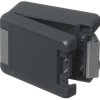 Obudowa Aluminium szerokość zew. 86 mm długość zew. 121 mm wys. zew. 60 mm Bopla IP66, IP68 Szary grafitowy
