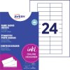 Avery-Zweckform DPC6422A-10 Name badge insert White Card 64 mm x 22 mm