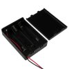 Koszyk na 3 baterie AA z wyłącznikiem 3xAA 4.5V