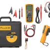 Zestaw multimetrów Fluke Multimetr, termometr na podczerwień, miernik cęgowy AC, przewody pomiarowe, CD, futerał