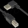 2510-EU005W USB 2.0 EASY male A angled > male B, 0,5m