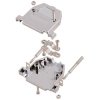 Encitech 2360-0105-15 D-Sub Housing 50 Pins Plastic 180° Metallic