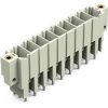 WAGO Listwa kołkowa, męska, standardowa Ilość pinów 9 Wymiary siatki: 7.62 mm 831-3609/108-000 12 szt.