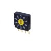 Przełącznik obrotowy, 100 mA, 5V dc, 10-położeniowy, Nidec Components SC-2000