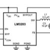 Miniature, Adjustable, Step-Down DC-DC Converter with Bypass Mode for RF Power Amplifiers