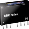 RECOM RSOE-0505S/H2 Przetwornica DC/DC, do PCB RSOE-0505S/H2, SIP-8, 1 W, 200 mA, 1 szt.