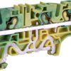 Złączka sprężynowa ochronna 4 mm2 (żółto-zielona) ESH-EFCE.4/1+2 003903277
