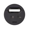 Meblowy port USB-C DATA z przepustem kablowym Simon 400 Flash 60