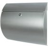 Burg Wächter 38640 TOSCANA 3856 Ni Stainless Steel Letterbox Silver Key
