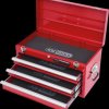 891.0003 Tool chest with 3 drawers - red, L 508 x H 255 x W 303 mm