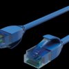 BS08-22301 Patch cable Cat.6 U/UTP slim, blue 0.3 m