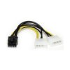 StarTech LP4PCIeX8ADP 150mm LP4 To 8-pin PCI Express Video Card Power Cable
