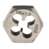 Narzynka sześciokątna, skok: 1.0mm, gwint: M6, gr.: 0.25cal, HSS