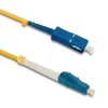 Qoltec Patchcord światłowodowy LC/UPC - SC/UPC Singlemode 9/125 G652D Simplex 0.5m